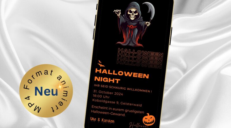 eCard Halloween Night Party