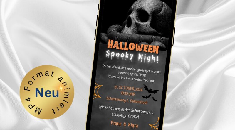 eCard Halloween Spooky Night