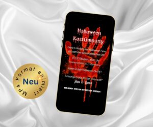 eCard Halloween Einladung Kostümparty