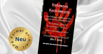eCard Halloween Einladung Kostümparty