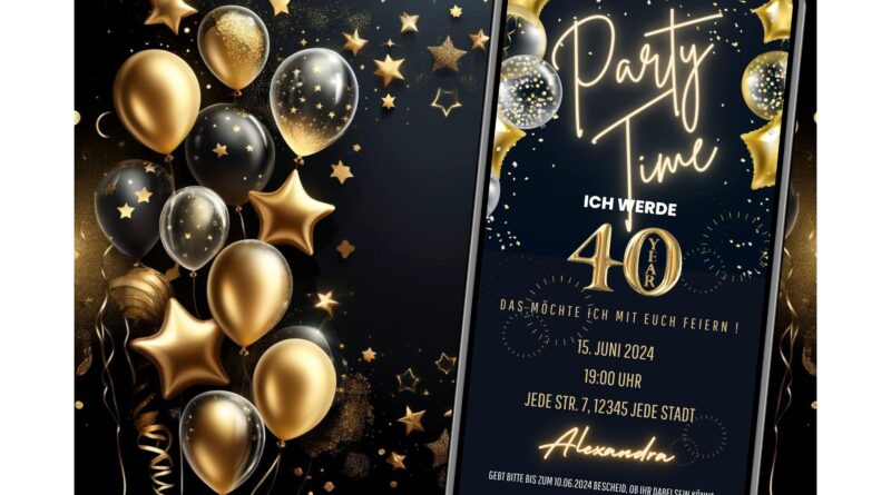 WhatsApp 40 Geburtstag