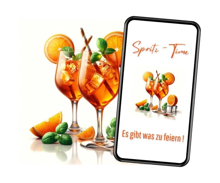 eCard Geburtstagseinladung Spritz-Time